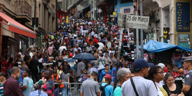A boa notícia para o comércio na capital paulista, segundo a Fecomércio